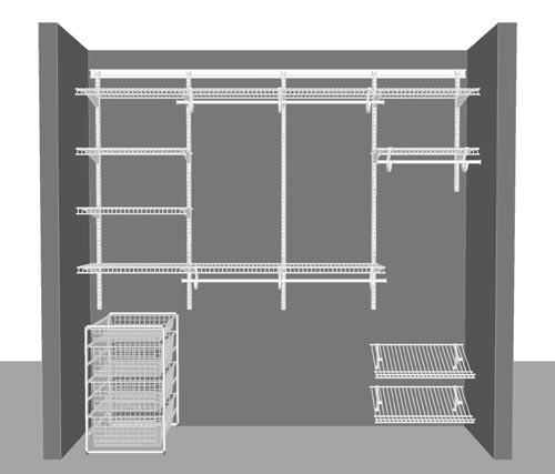 ClosetMaid - Wardrobe Interiors, Shelves & Components